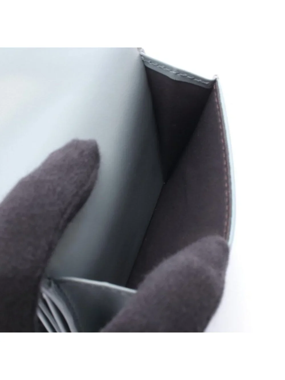Fendi Trifold Wallet FF Diamond Leather